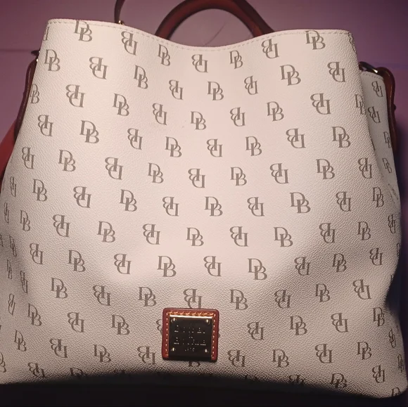 Dooney & Bourke Gretta Brenna Large Top Handle Red Valentine's Inside Bag NWT - Picture 1 of 11